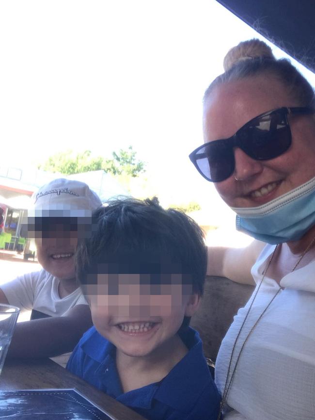 Megan Jayne Somerville, 35, of Modbury Heights, accused of stabbing her two sons on the North-South Motorway.