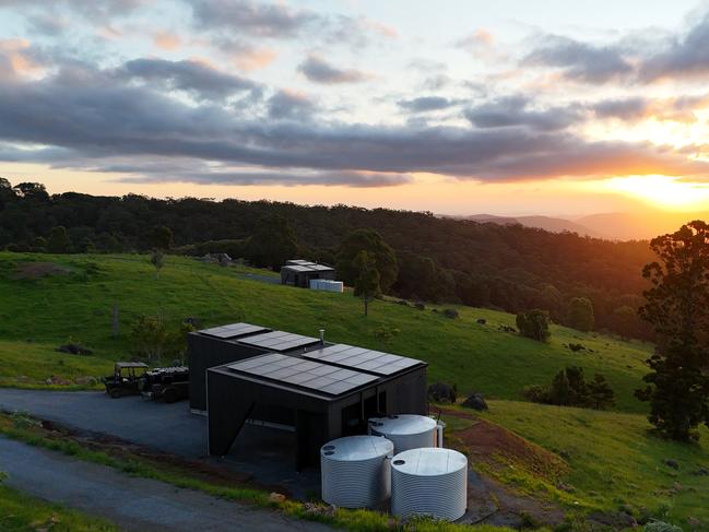 Pat’s Farm is the latest offering from family tourism dynasty O’Reilly’s, made up of six luxury chalets on the edge of Lamington National Park