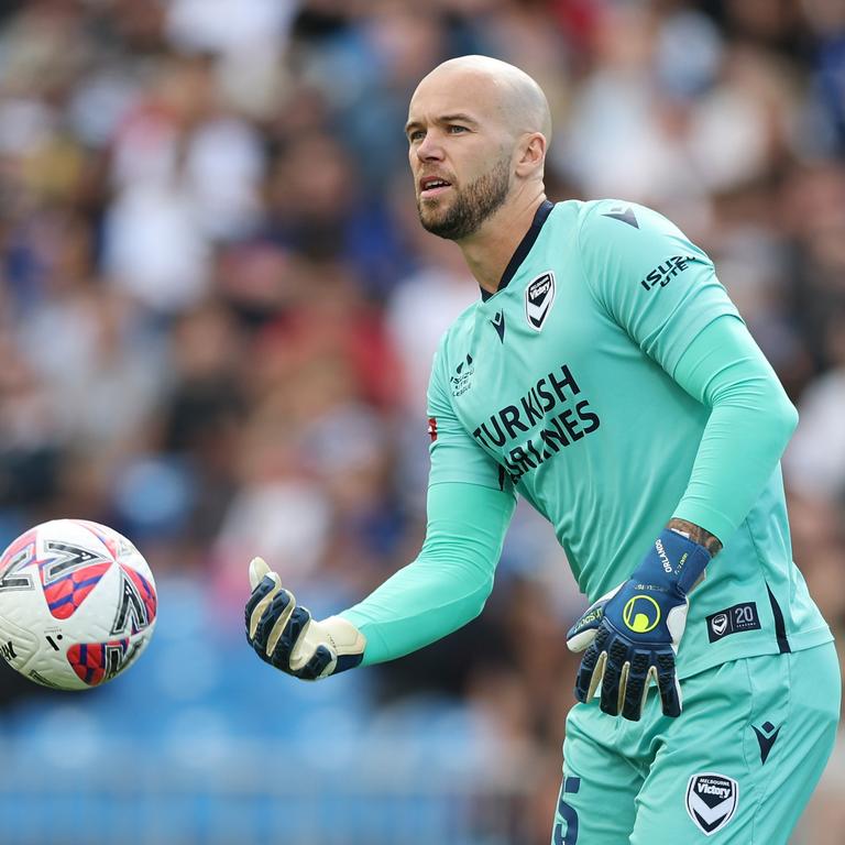 Victory gloveman Jack Duncan has enjoyed an impressive start to the season and has received the backing of interim coach Arthur Diles to remain first-choice keeper. Picture: Phil Walter / Getty Images