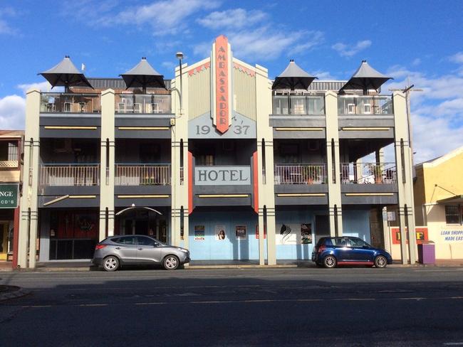 The Ambassador Hotel at 2 Sydney St, Mackay. Picture: Contributed