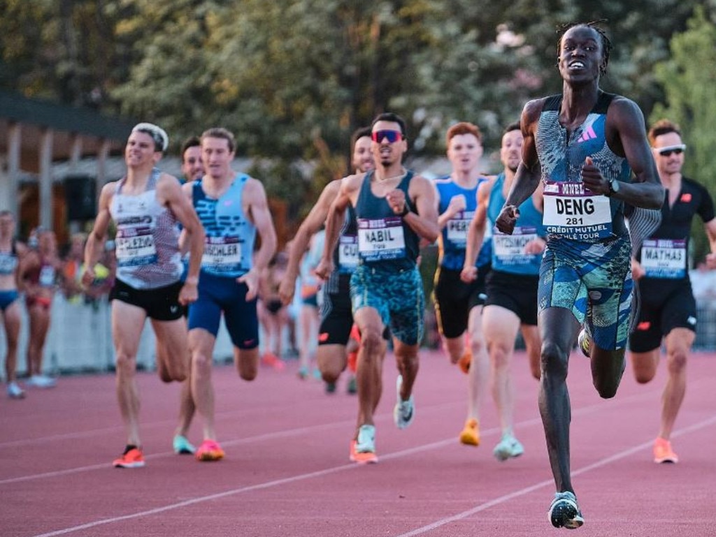 Joseph Deng sets new 800m Australian record of 1:43”99 overtaking