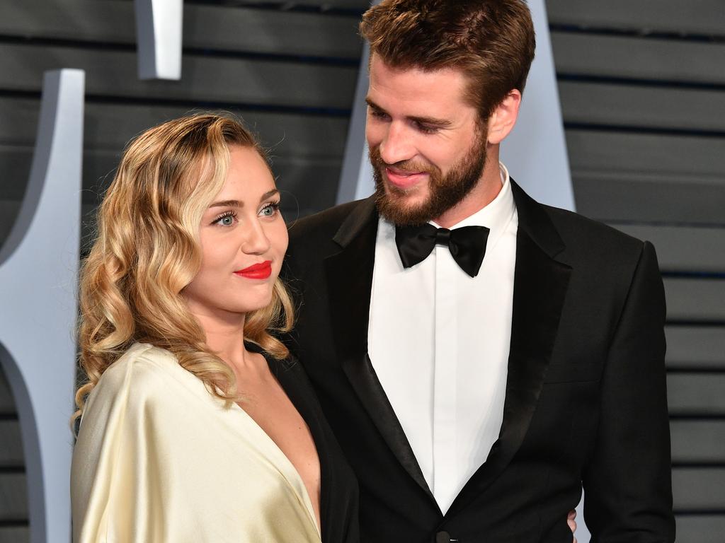 Cyrus and Hemsworth married last year. Picture: Dia Dipasupil/Getty Images