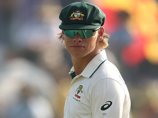 GALLE, SRI LANKA - FEBRUARY 06: Cooper Connolly of Australia looks on during day one of the Second Test match in the series between Sri Lanka and Australia at Galle International Stadium on February 06, 2025 in Galle, Sri Lanka. (Photo by Robert Cianflone/Getty Images)