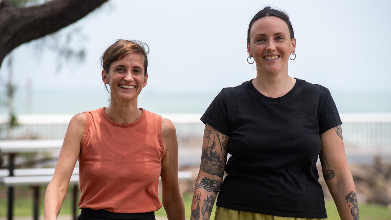 Suki Dorras-Walker for Fannie Bay and Kat McNamara for Nightcliff are running as the NT Greens candidate in the 2024 Territory election. Picture: Pema Tamang Pakhrin