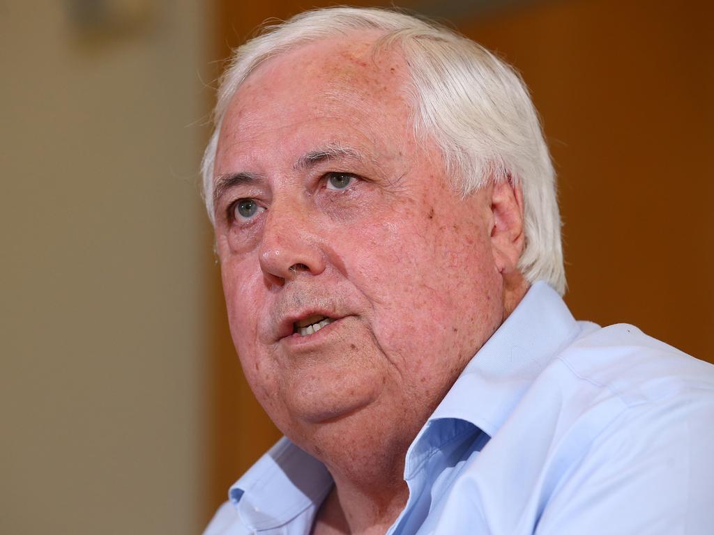 Clive Palmer’s lawyer sent the letter to WA’s chief health officer. Picture: Jono Searle/Getty Images