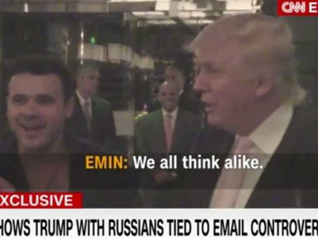 Donald Trump Cnn Video Shows Dinner With Key Russia Figures 