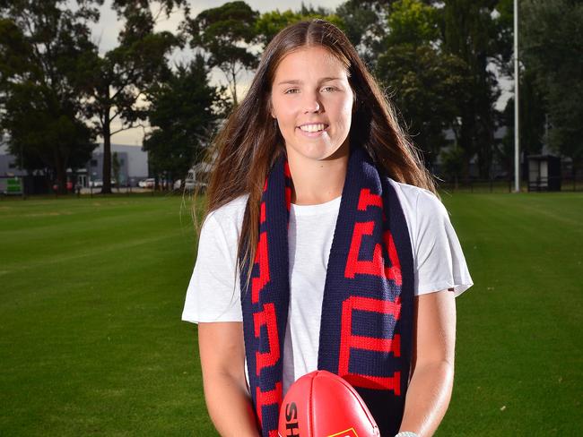 Melbourne’s Kate Hore dreams of making a living as a full-time athlete. Picture: Nicki Connolly