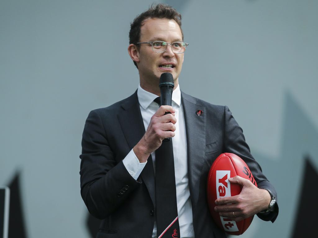 Essendon FC CEO Xavier Campbell is leading the review. Picture: Wayne Taylor/AFL Photos via Getty Images