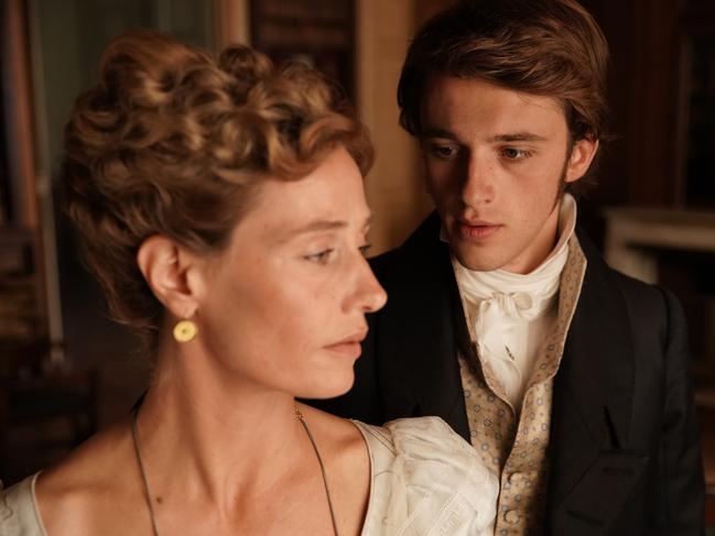 De France and Benjamin Voisin in Lost Illusions