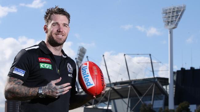 The former Magpie midfielder is understood to have made the complaint on Wednesday night. Picture: Michael Klein