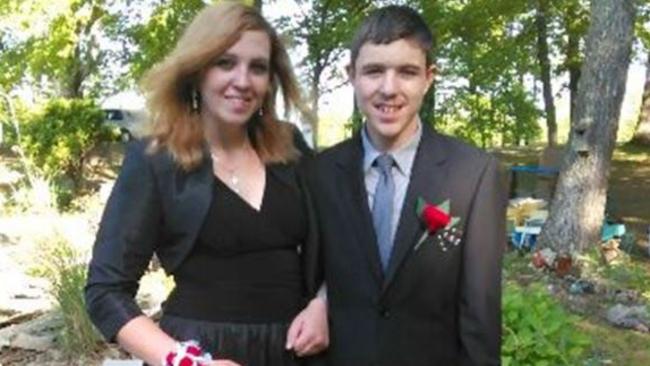 Jayce Whisenhunt and his sister Jessica Helling were turned away from prom. Picture: Facebook