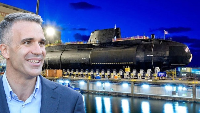 Peter Malinauskas and Astute class nuclear submarine