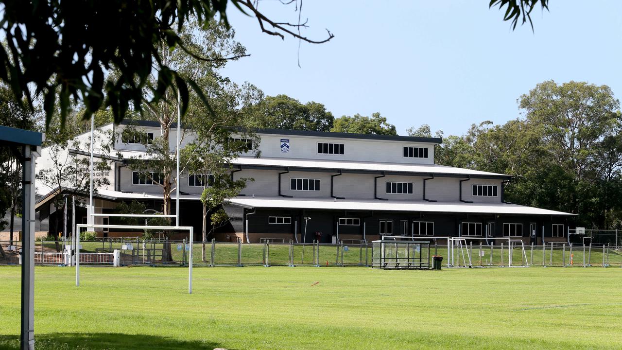 Exterior of Mansfield State High School.