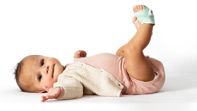 The Owlet Smart Sock monitors a young child’s vital signs while they snooze.