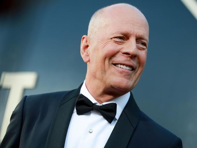 FILE - MARCH 30: Bruce Willis is retiring from acting after being diagnosed with aphasia, a health condition that affects the ability to communicate. LOS ANGELES, CA - JULY 14: Bruce Willis attends the Comedy Central Roast of Bruce Willis at Hollywood Palladium on July 14, 2018 in Los Angeles, California.  (Photo by Rich Fury/Getty Images)