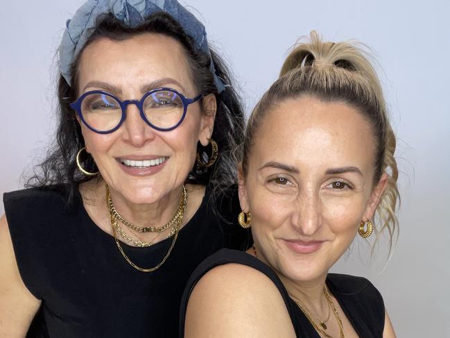 Lauren French with mum Faye Brown of Motto Fashions was named Fashion Champion.