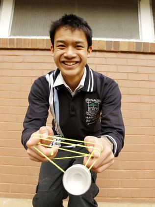 Brandon Vu from Hunters Hill High is the Australian yoyo