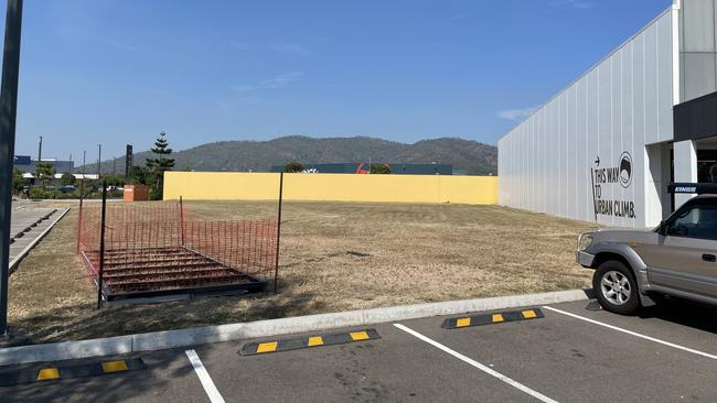 Site of the future Chipmunks Indoor Playground and The Rook. Picture: Leighton Smith.