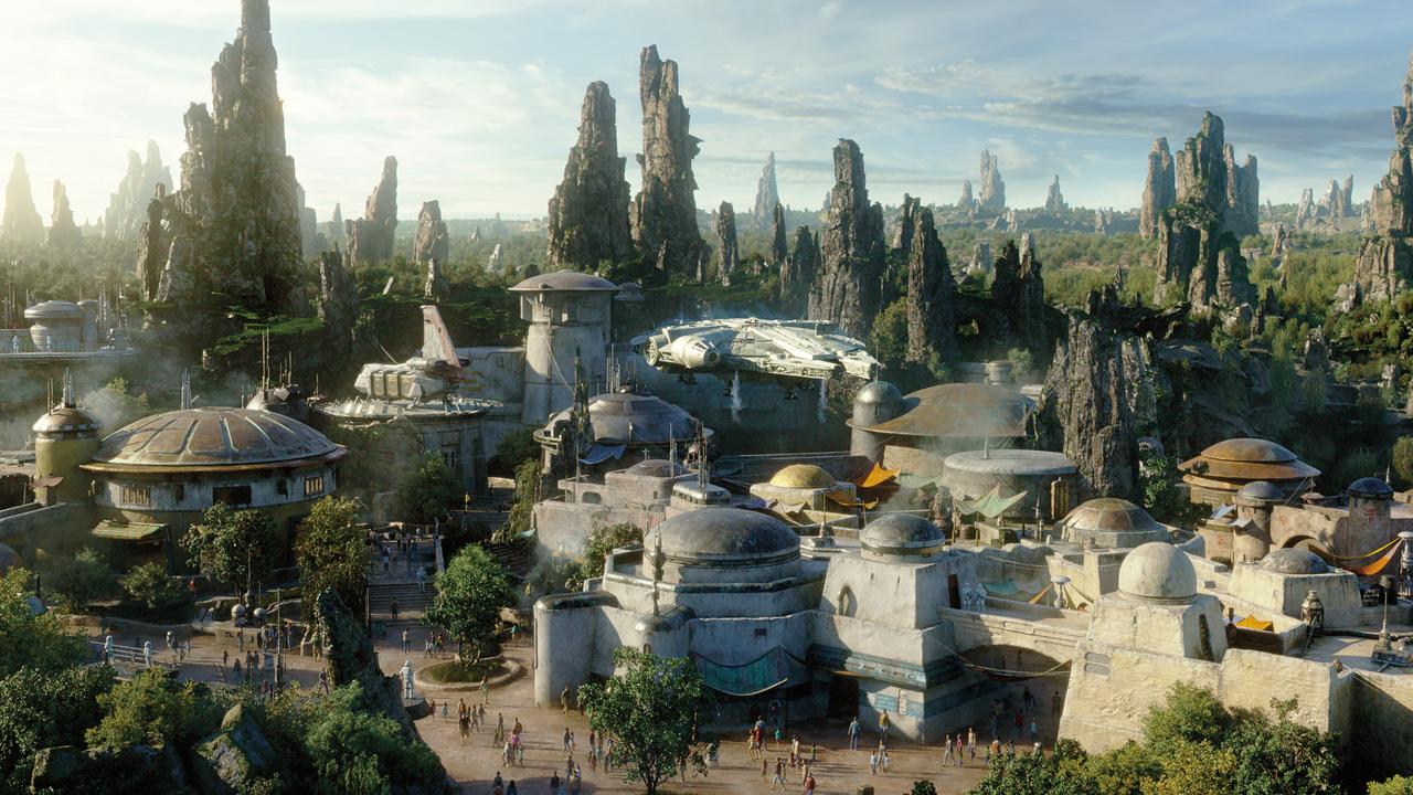 Star Wars: Galaxy's Edge at Disneyland is a world like you've never seen. Picture: Disney Parks.