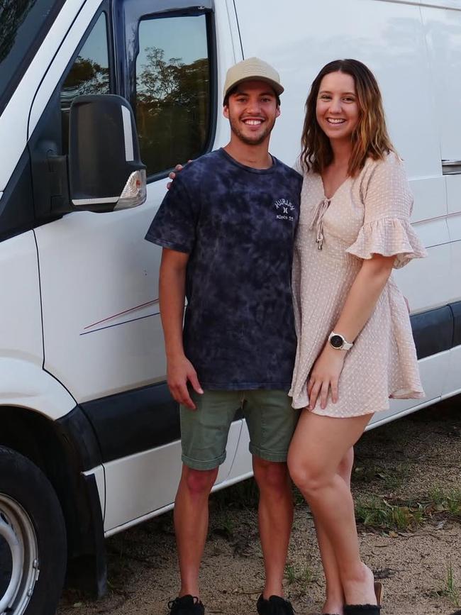 Joel Evans and Michaela Hurt become engaged in October 2024 and had been together for more than a decade. Photo: Instagram