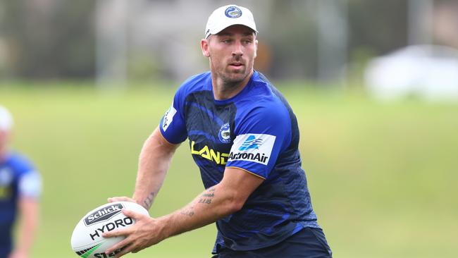 Eels recruit Bryce Cartwright has suffered another injury blow. Picture: Parramatta Eels