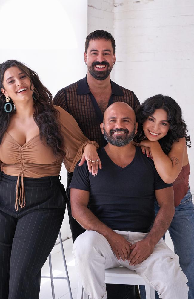 The hit musical In the Heights is coming to HOTA on the Gold Coast in September. Picture: Olivia Vásquez, Ryan González, Richard Valdez, Mariah Gonzalez (photo – James Reiser)