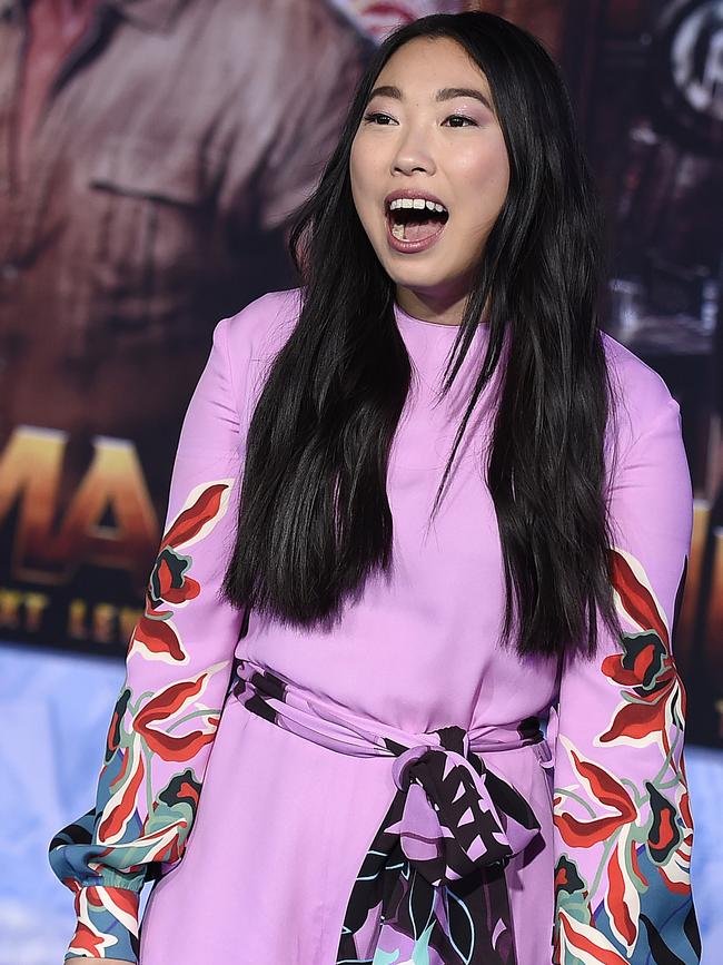 Up and coming star Awkwafina plays Ming, a sneaky code cracker. Picture: Jordan Strauss/Invision/AP.