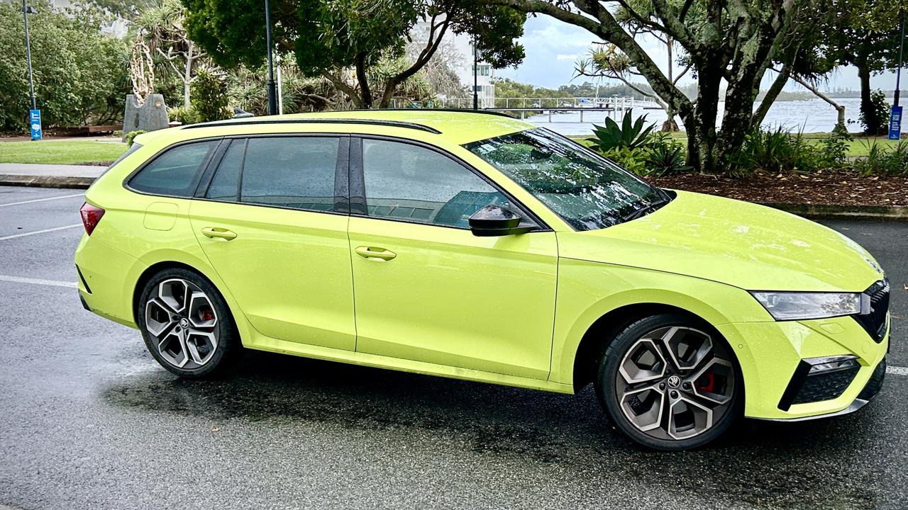 The Skoda Octavia RS Wagon starts from less than $60,000 drive-away, before options.