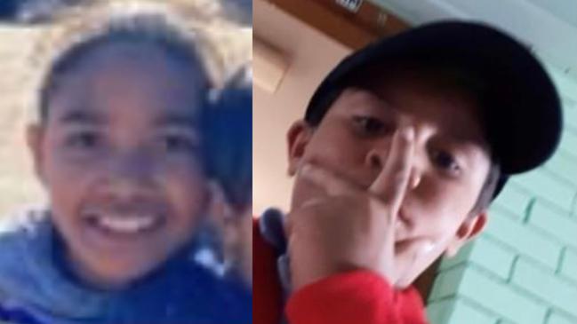 Leilani Boney, 14, and her brother Shapaul Boney, 12, were last seen at a home on Francis St, Lilyfield, about 3pm on Tuesday.