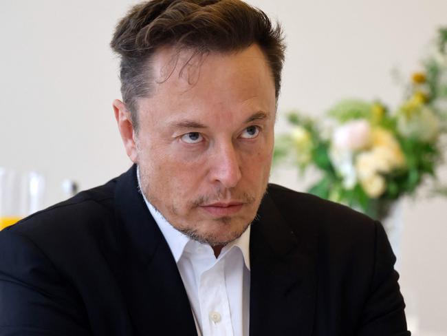 Elon Musk was amused by Threads earlier on Thursday but by the afternoon was threatening legal action. Picture: Ludovic Marin / Pool / AFP