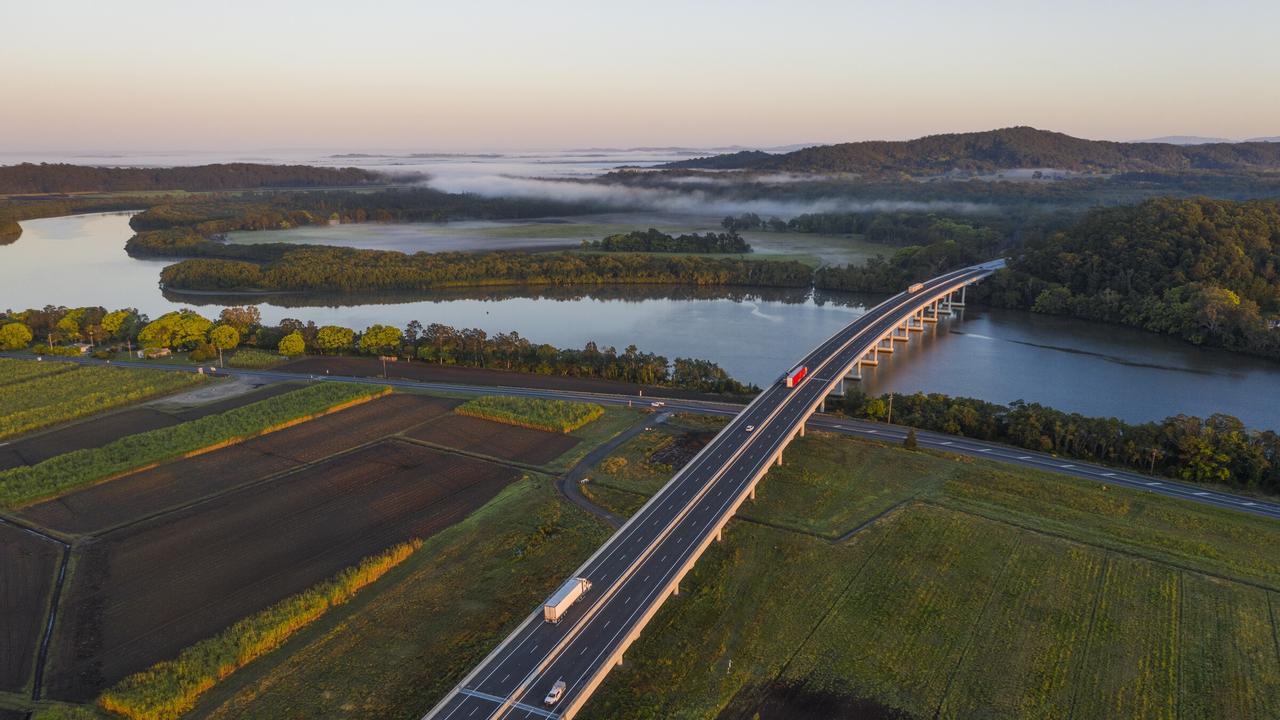 The Pacific Highway is now fully upgraded between Ballina and Woolgoolga.