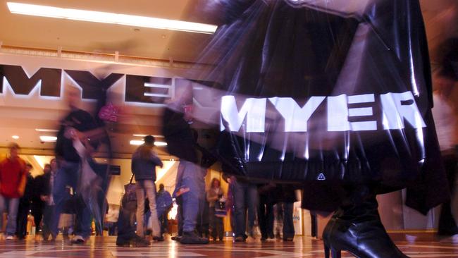 It is the third time Myer board members have slashed their fees since 2018. Picture: Greg Adams.