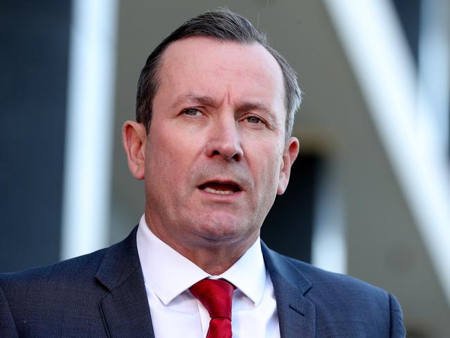 WA Premier Mark McGowan. Picture: AAP