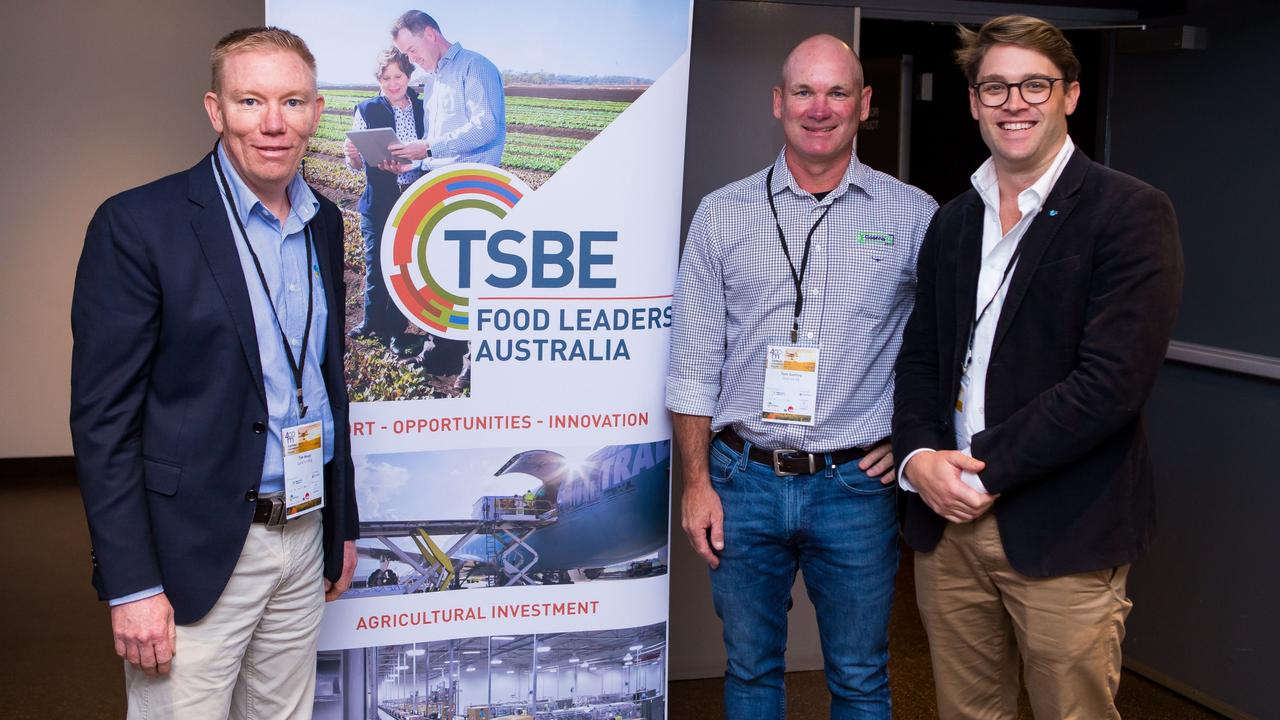 Tim Neale, Tom Dowling and Angus Street at the 400M Forum, hosted by TSBE.