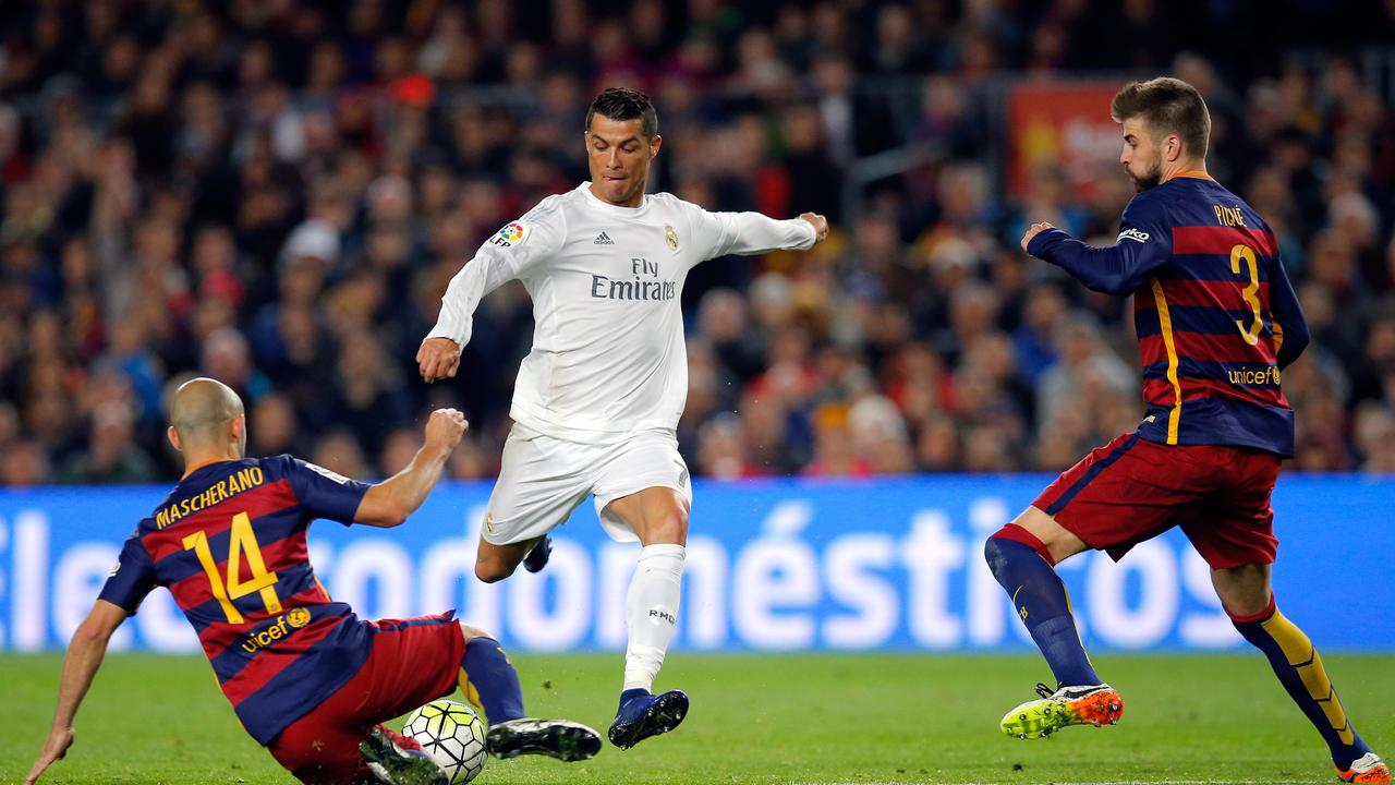 El Clasico highlights, Real Madrid v Barcelona video Ronaldo scores late winner. Karim Benzema