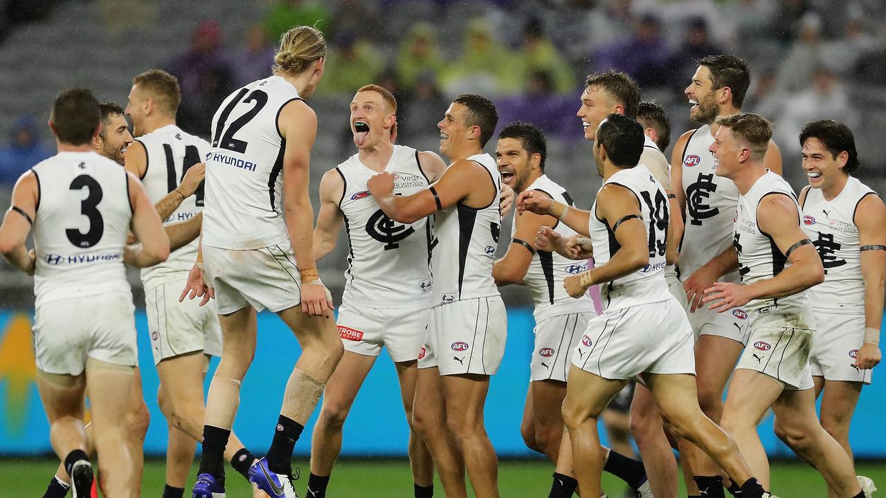 Round 12: Fremantle vs Carlton (2020)