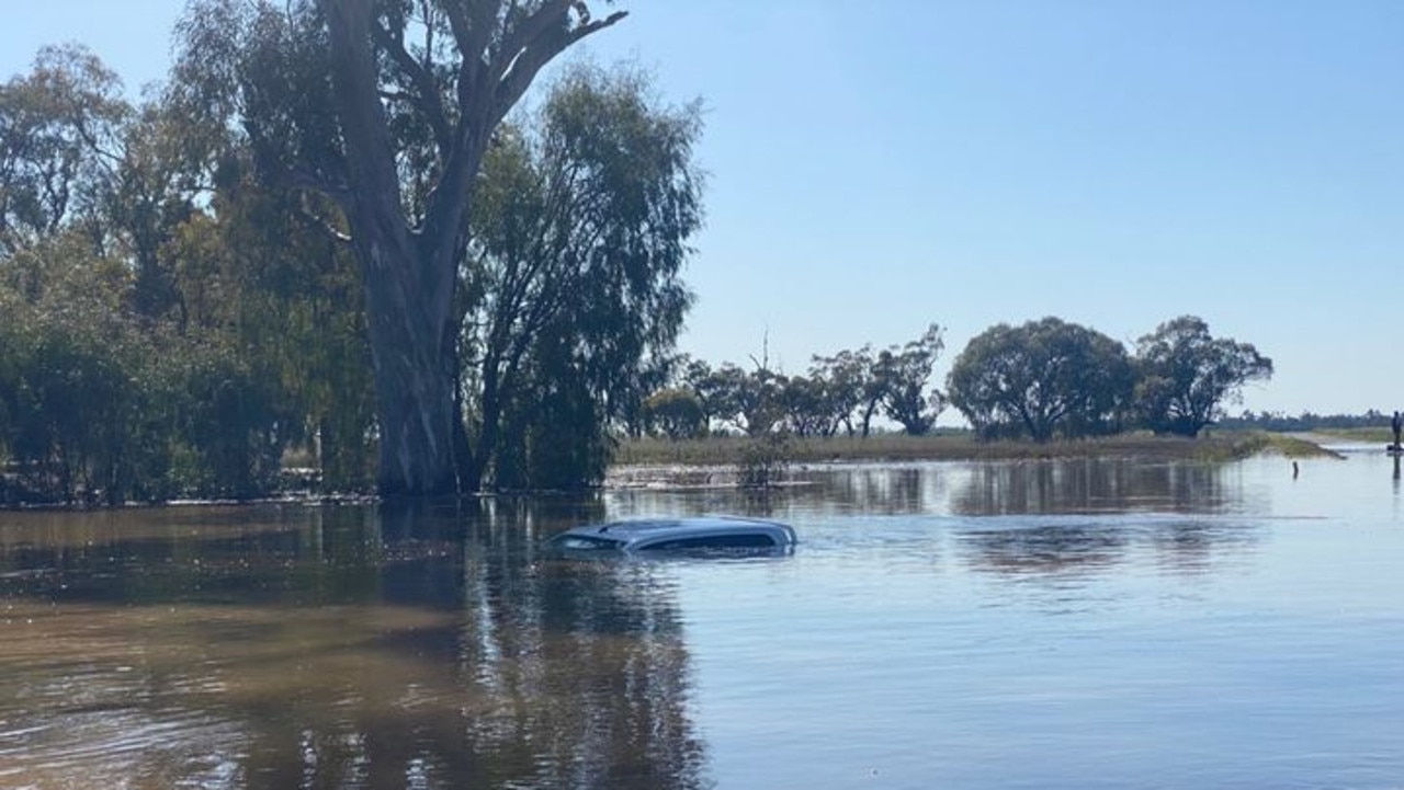 Motorists have been warned not to drive through floodwaters.