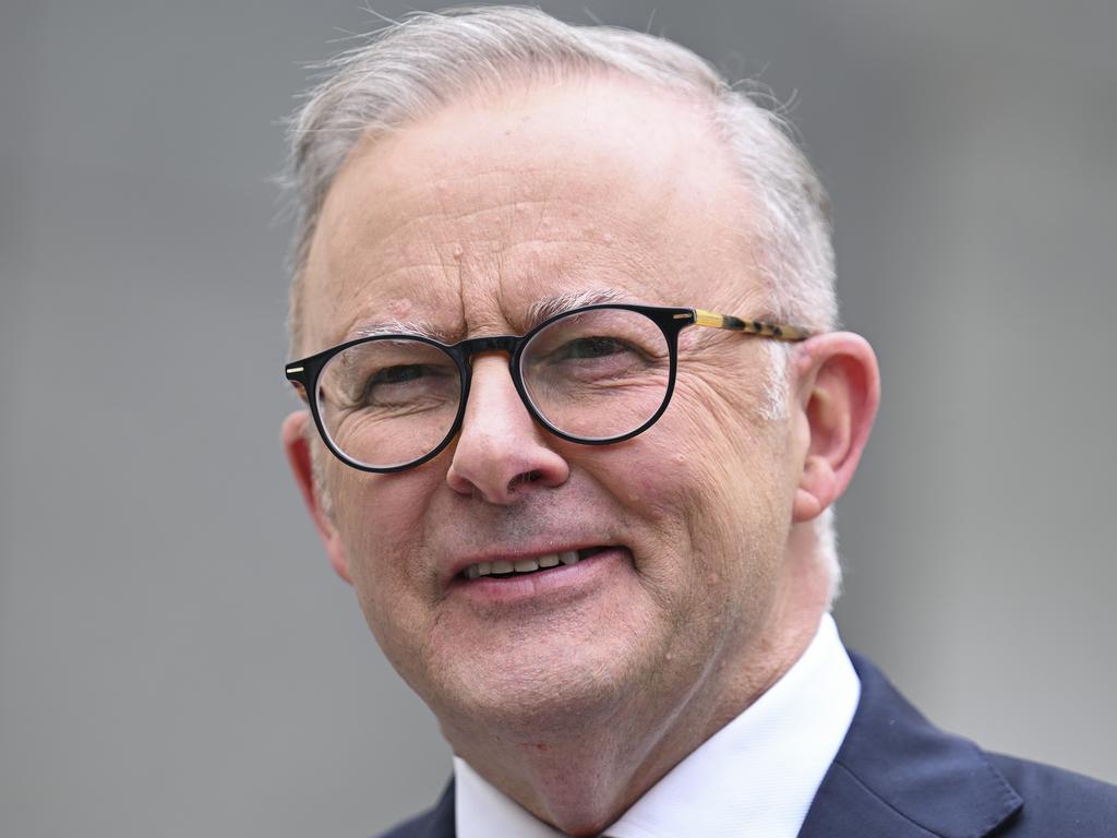 Australian Prime Minister Anthony Albanese reflected on the ‘important moment for the world’. Picture: NewsWire / Martin Ollman