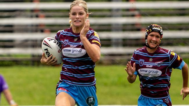 CQ Capras under-17 girls fullback Zoe Robson. Photo: Luke Fletcher