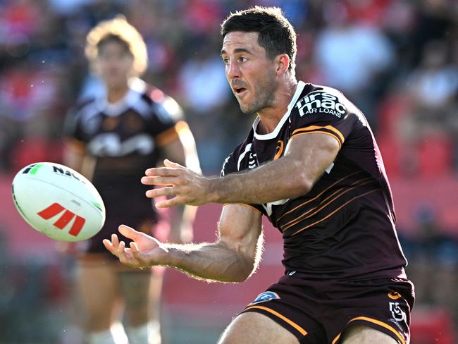 Ben Hunt looked the goods in his return for the Broncos. Picture: Getty Images