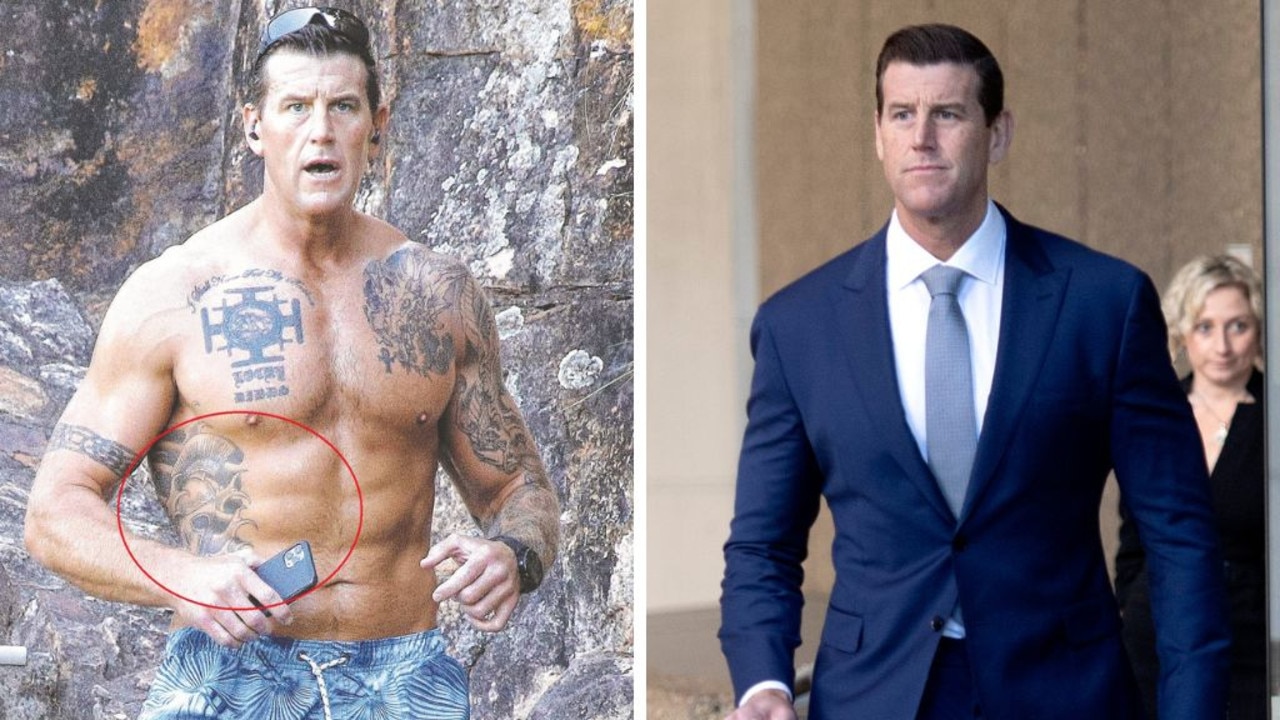 Ben Roberts-Smith war crimes defamation case: Soldier reveals tattoo ...