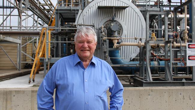 Federal Member for Flynn Ken O'Dowd at Northern Oil's Yarwun oil recycling plant. Picture: Rodney Stevens