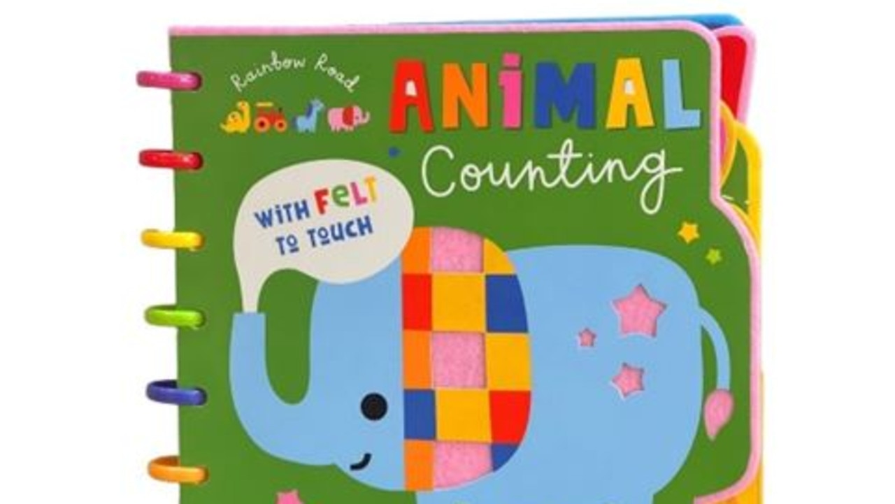 A kids’ book series has been recalled over fears it could pose a choking hazard to kids. Picture: Supplied