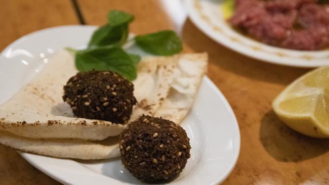 Some of the falafels on offer at Jimmy's Falafel. Picture: Jenifer Jagielski