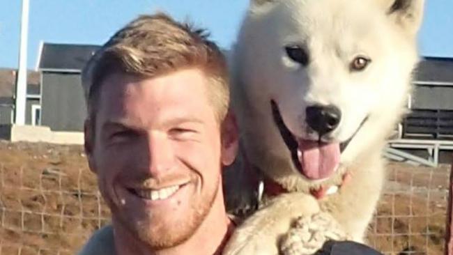 Frederik Oxlund of the Sirius Dog Sled Patrol which polices desolate and uninhabited northern Greenland above the Arctic Circle.