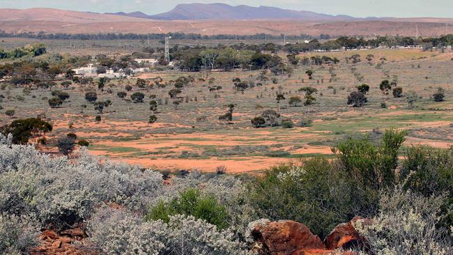 The township of Leigh Creek. Picture Dean Martin.