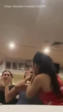 The moment NT footballer is drafted to AFLW