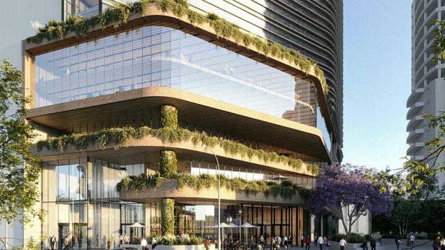 A concept plan of the Chatswood RSL redevelopment