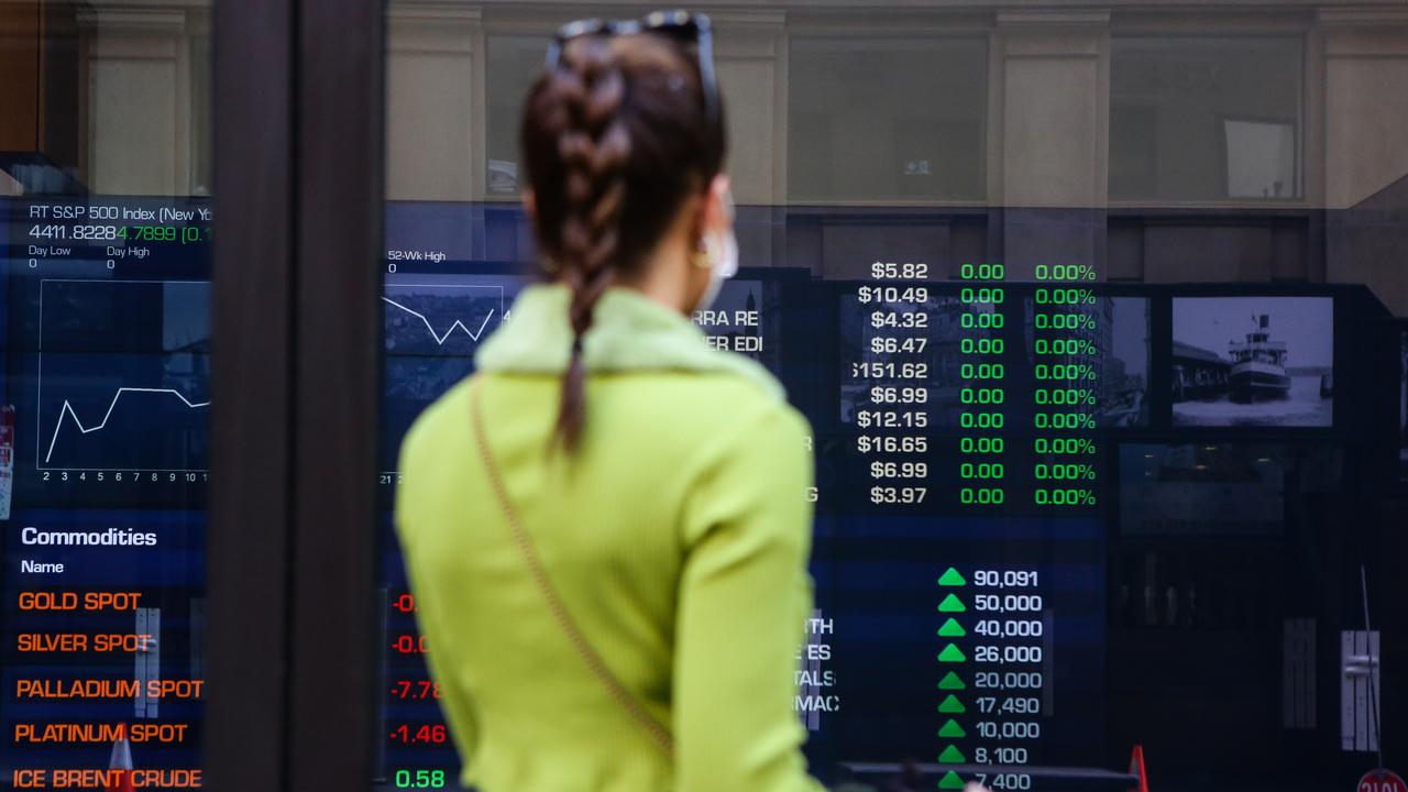 Macquarie Group continued its march to new highs with a 1.2 per cent gain to $211.71, while NAB added 1.6 per cent to $29.42, Westpac rose 1.3 per cent to $21.76 and ANZ jumped 2.6 per cent to $28.40. Picture: Gaye Gerard / NCA NewsWire