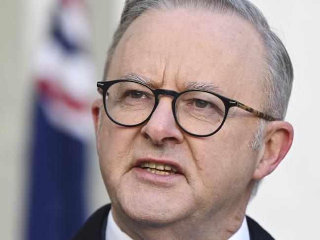 Anthony Albanese’s push and the rollout of Instagram Teen Accounts are unrelated, the platform insists. Picture: NewsWire / Martin Ollman